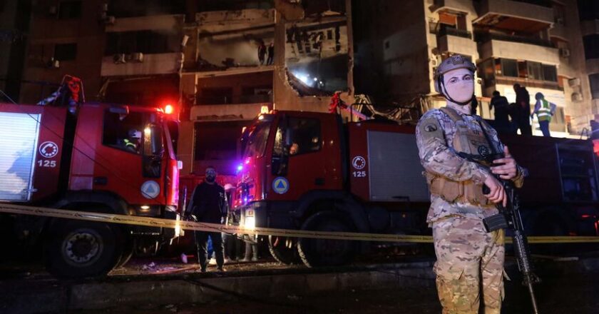 Senior Hamas figure killed in Beirut by Israeli drone attack, according to reports