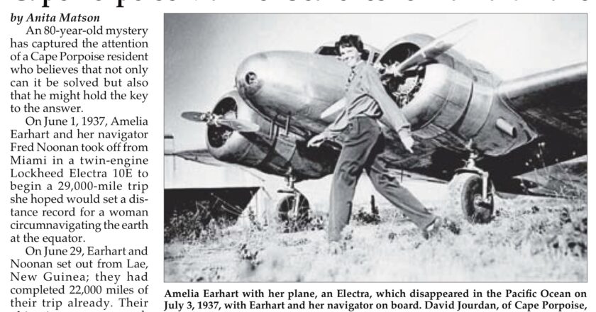 Sonar may have found Amelia Earhart’s long-lost aircraft 16,000 feet underwater, the exploration team believes