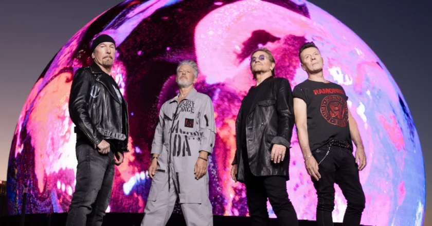 U2 Has Been Added to the Grammy Schedule With a Performance by Sphere in Las Vegas